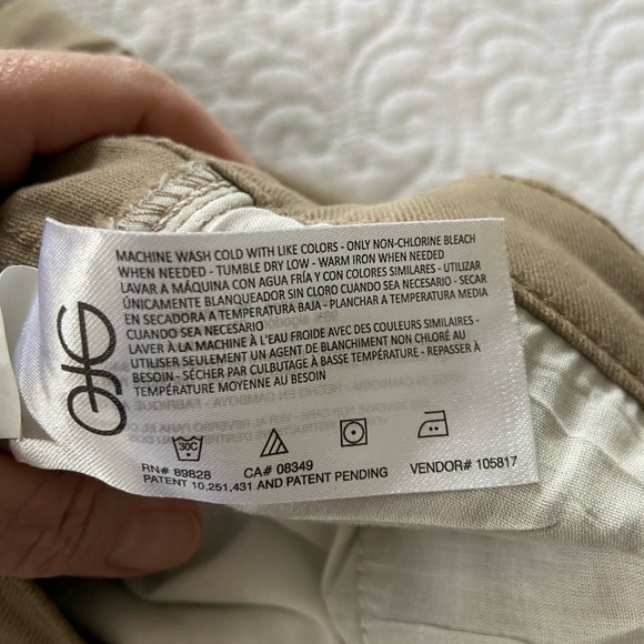 Gloria Vanderbilt Classic High Waist Jeans Tan Size 10 - Picture 2 of 11